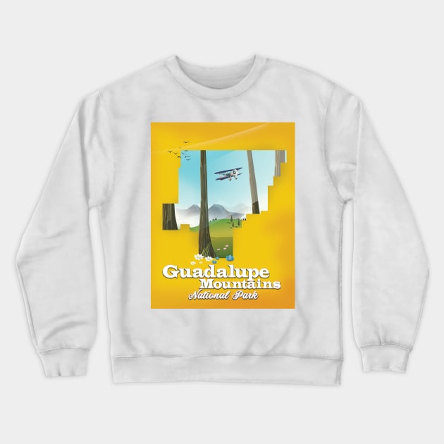 guadalupe mountains national park Crewneck Sweatshirt by nickemporium1